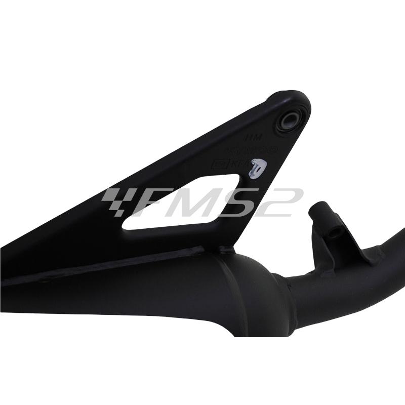 Marmitta completa originale kymco per tutti i motori orizzontali raffreddati ad aria 2 tempi , ricambio 00118336