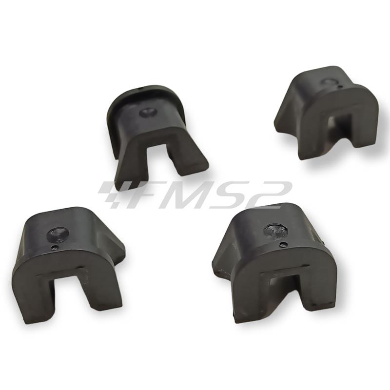 Tassello elemento guida in kit da 4 pz per piattello variatore originale per maxi scooter Kymco My Road 700 cc prodotti dal 2011 in poi model code V30000, ricambio 00122234