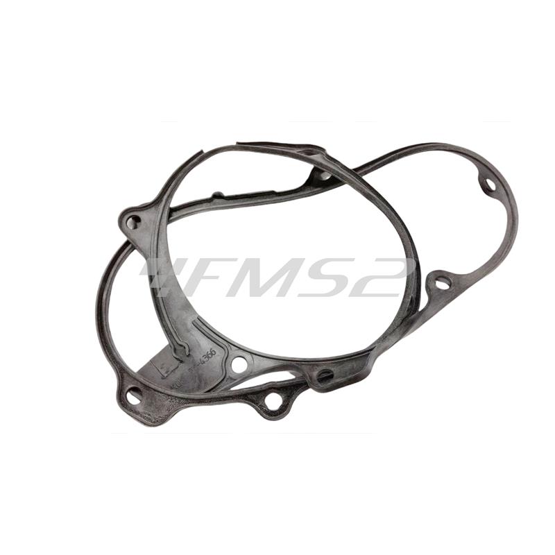 Guarnizione coperchio carter sinistro lato trasmissione originale Kymco in gomma per maxi scooter Kymco Xciting 300, X-Town 300, Xciting 250 e People S 250 cc, ricambio 00125326