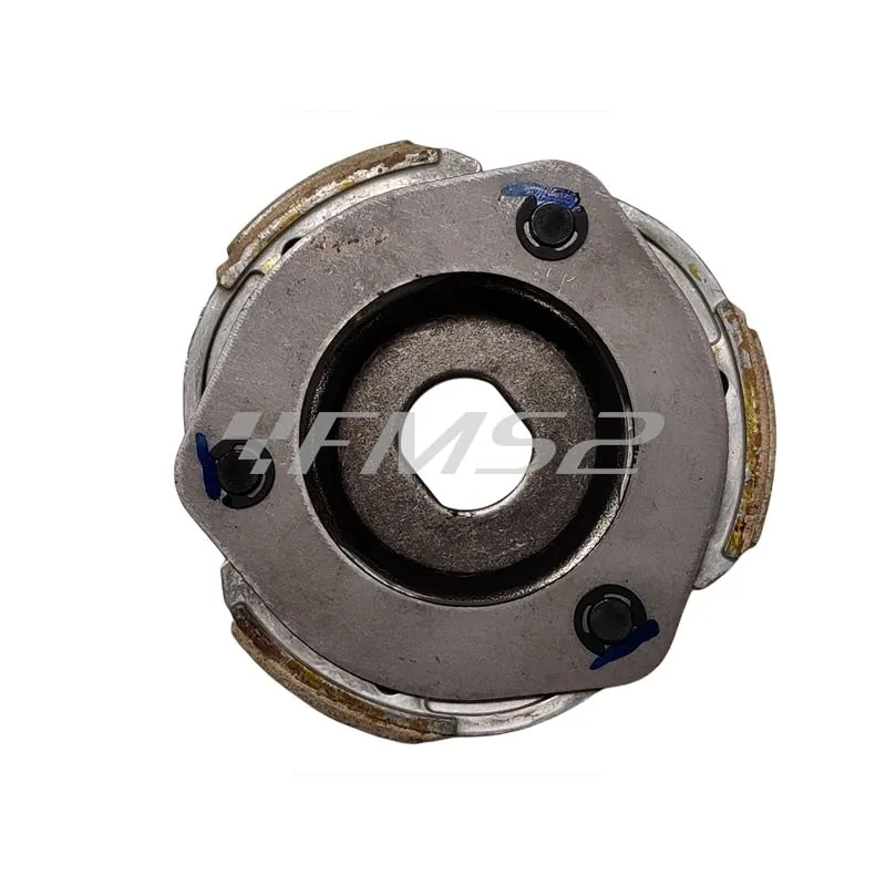 Frizione completa con diametro 125 mm a 3 ceppi per maxi scooter Kymco 125, 150 e 200 con motore a 4 tempi, ricambio 00127801