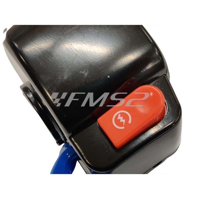 Comando devio destro senza luci con solo avviamento per scooter e maxi scooter Kymco Agility 50, 125 150 e 200 cc, ricambio 00135240