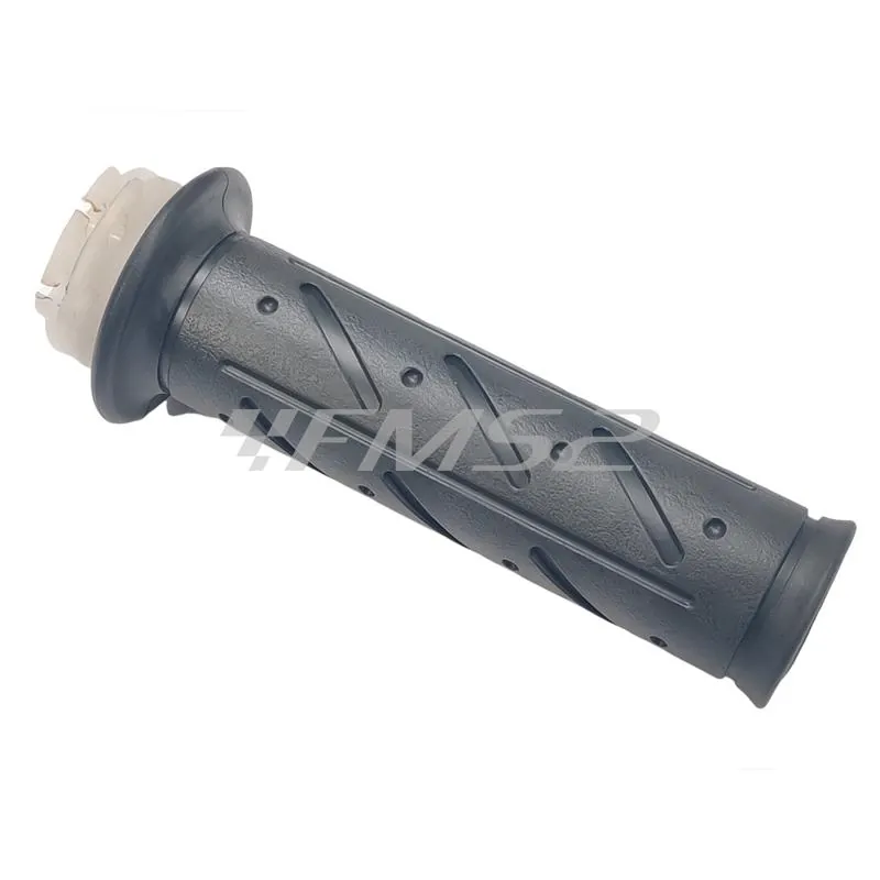 Manopola acceleratore destra in gomma nera originale per maxi scooter Kymco 250, 300, 400, 500 e 700 cc 4 tempi, ricambio 00152041