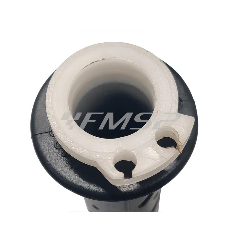 Manopola acceleratore destra in gomma nera originale per maxi scooter Kymco 250, 300, 400, 500 e 700 cc 4 tempi, ricambio 00152041
