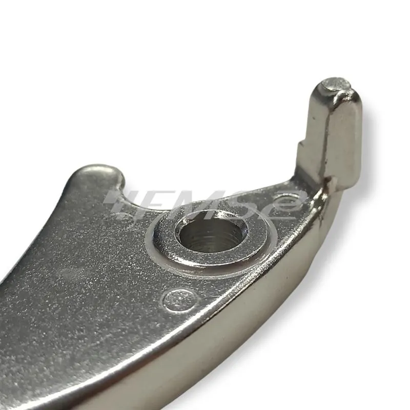 00153977 Leva freno sinistro argento