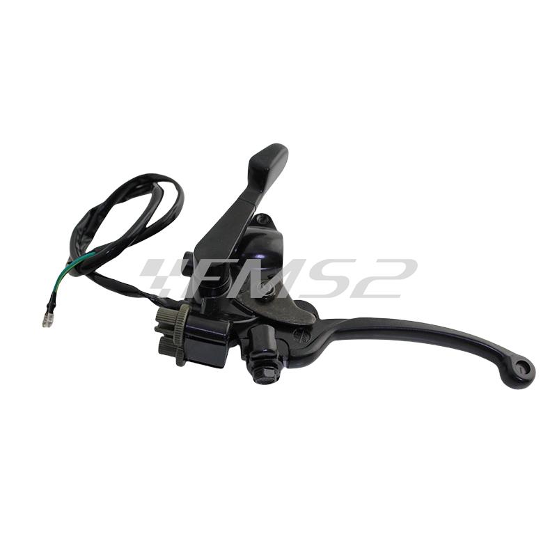 Comando gas completo di leva freno destra quad kymco 50-125-150, ricambio 00155049