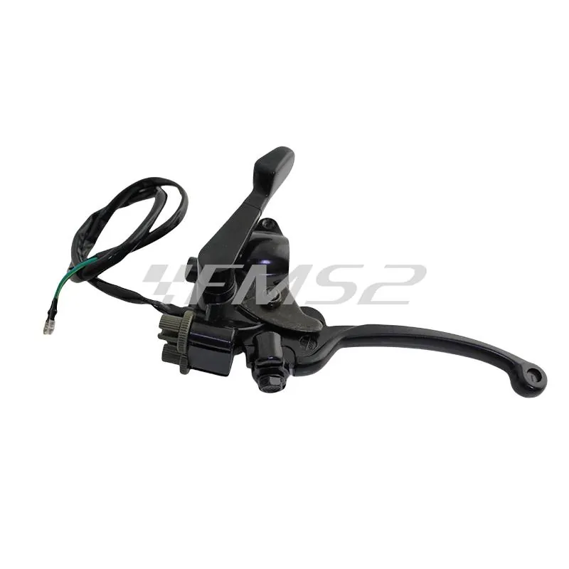 00155049 Comando gas completo di leva freno destra quad kymco 50-125-150