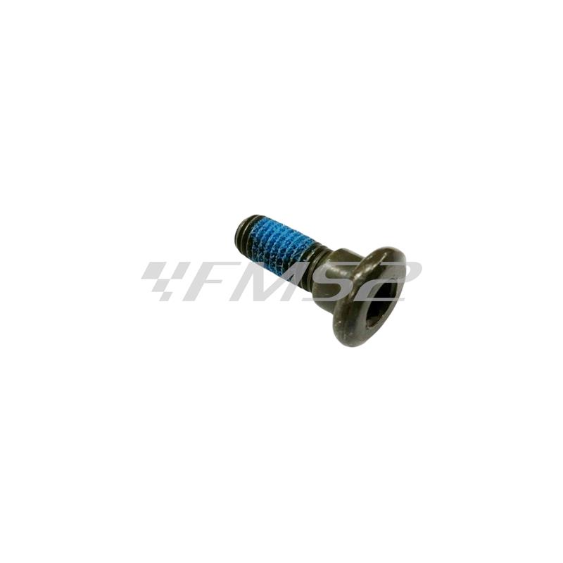 Vite con rondella di battuta M8 x 1,25 mm e lunghezza vite da battuta 24 mm per fissaggio disco freno scooter 50 e maxi scooter Kymco, ricambio 00156556