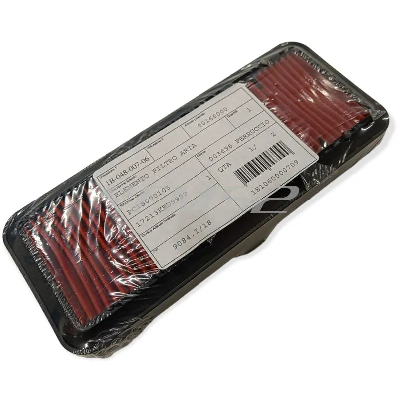 Filtro aria, ricambio 00166000