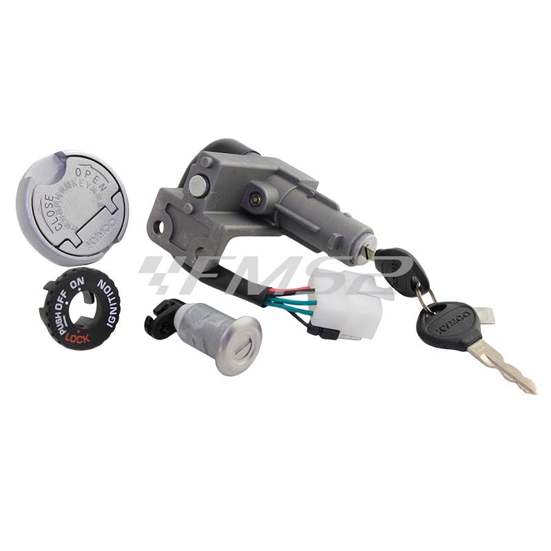 Set Di Serrature Kymco Agility City 50-125CC R16 2008-2013 - Foto 5