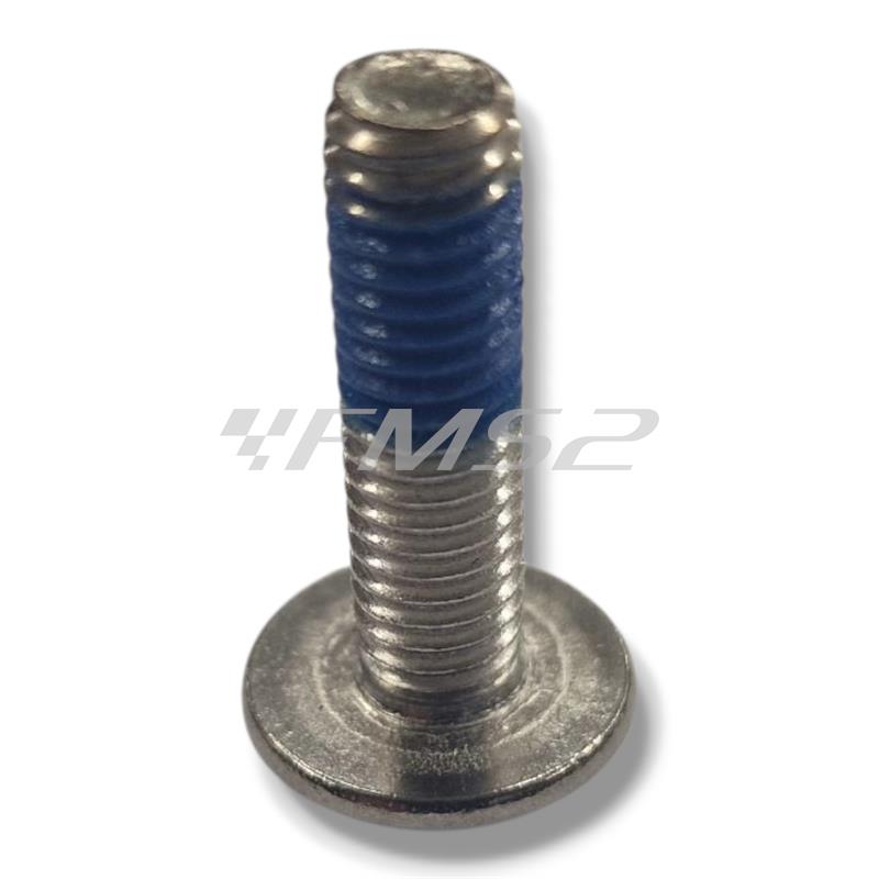 Vite bombata esagonale M6x22 mm Kymco con frena filetti per copri marmitta, ricambio 00190542 – Compatibile scooter Kymco