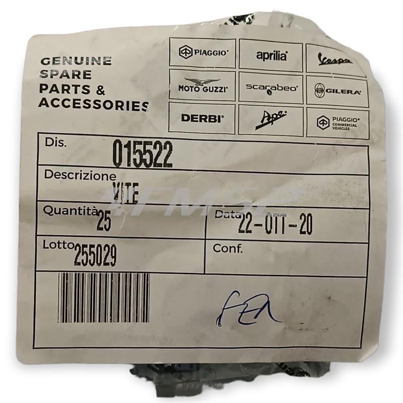 Vite, ricambio 015522