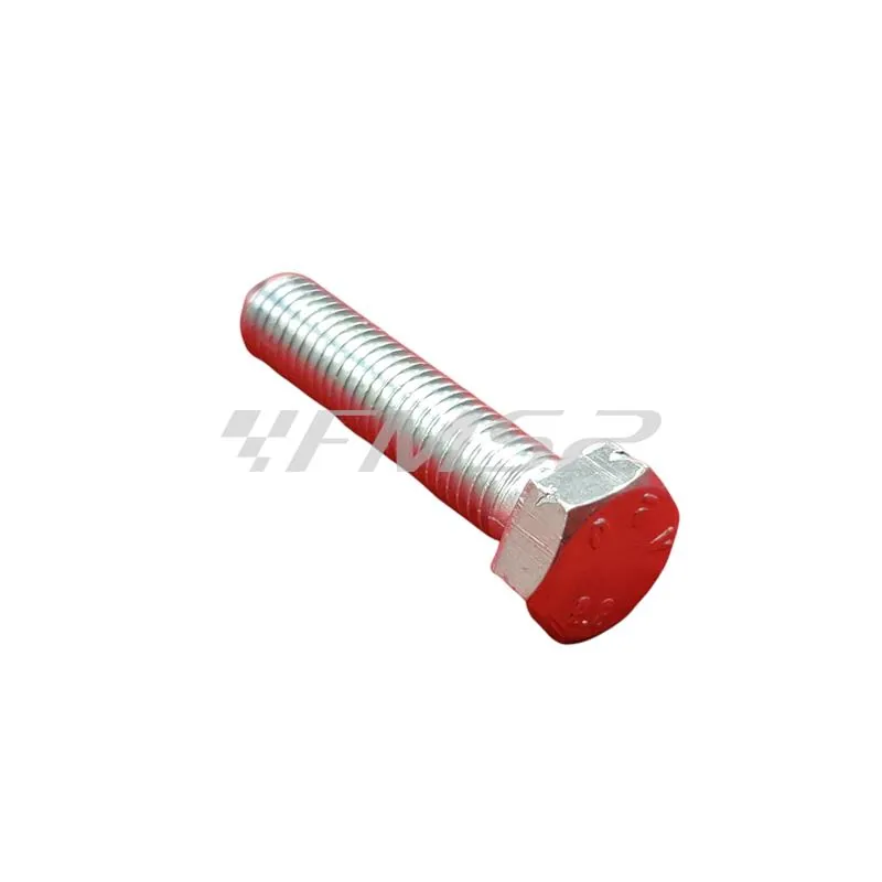 Vite testa esagonale M7 x 30 mm tutta filettata con esagono chiave 11 originale Piaggio, ricambio 015559