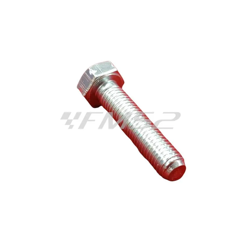 Vite testa esagonale M7 x 30 mm tutta filettata con esagono chiave 11 originale Piaggio, ricambio 015559