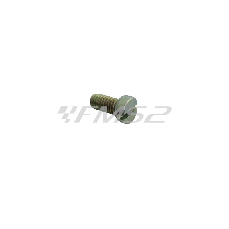 Vite testa cilindrica cacciavite a taglio M6 x 12, ricambio 030262