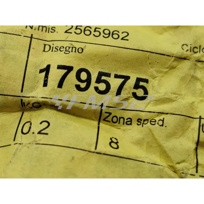 Rondella piana d18,5 f6,2 s1,5 (Piaggio Gilera), ricambio 179575