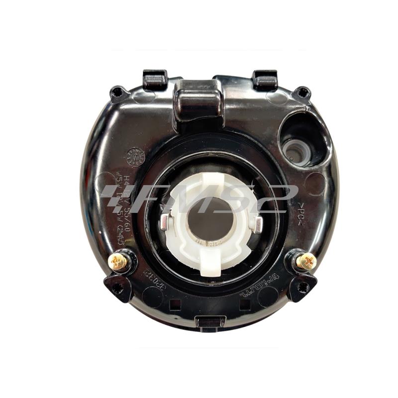 Fanale anteriore completo di porta lampada originale per Piaggio Vespa GTS 125, 150, 250 e 300 cc 4 tempi prodotte dal 2005 fino al 2018, ricambio 1D000482