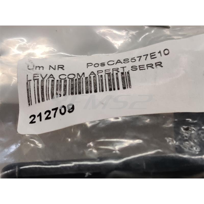 Leva apertura serratura portiera Piaggio Ape TM 703 e TM Diesel (Piaggio), ricambio 212709
