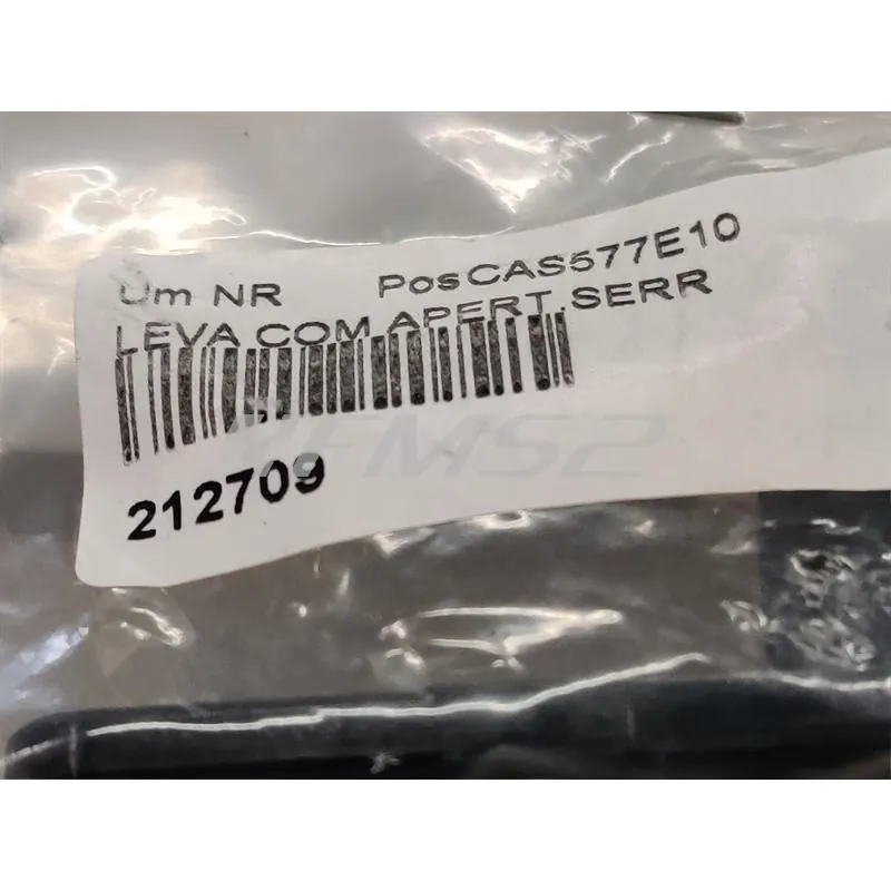 212709 Leva apertura serratura portiera Piaggio Ape TM 703 e TM Diesel (Piaggio)