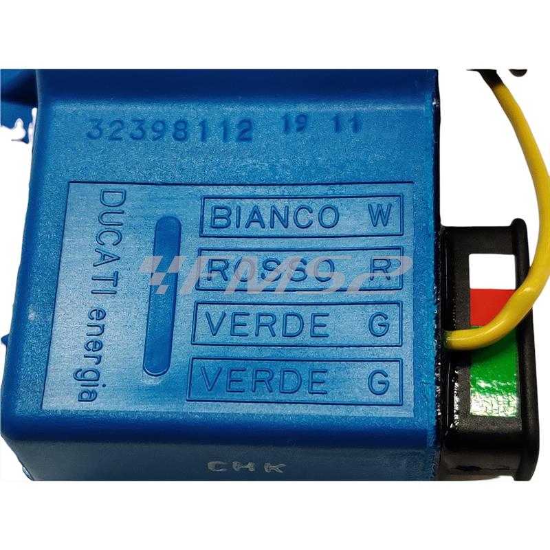 Centralina elettronica accensione originale Ducati energia per Piaggio Vespa 125 Et3, Vespa PX 125, 150 e 200 E, Ape 50 con avviamento elettrico. Pk 50  con avviamento elettrico, ricambio 244128