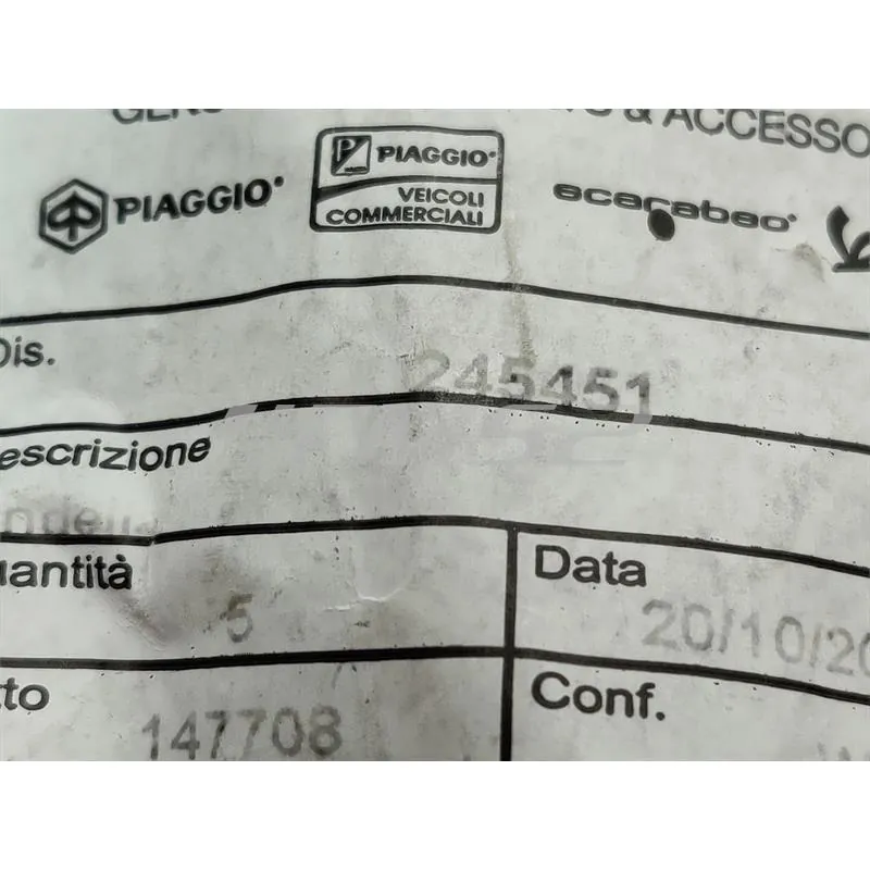 Rondella, ricambio 245451
