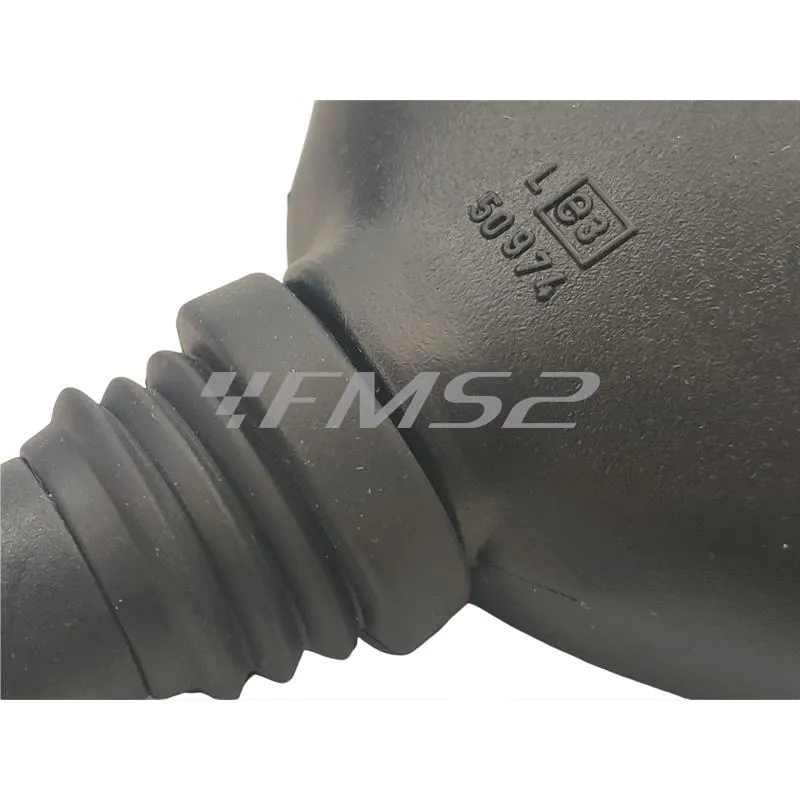 Specchietto retrovisore sinistro Orion tipo originale in plastica di colore nero per ciclomotori Piaggio SI modello FL2 con telaio SRM1T e SRV1T prodotti dal 1991 fino al 1997, ricambio 267616