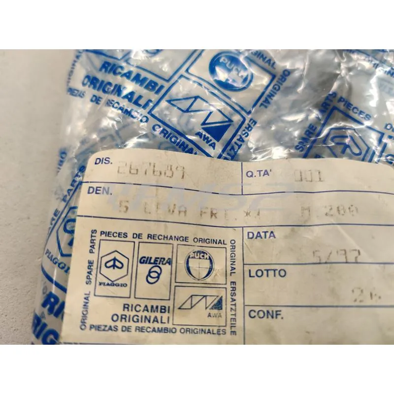 Leva frizione (Piaggio Gilera), ricambio 267689