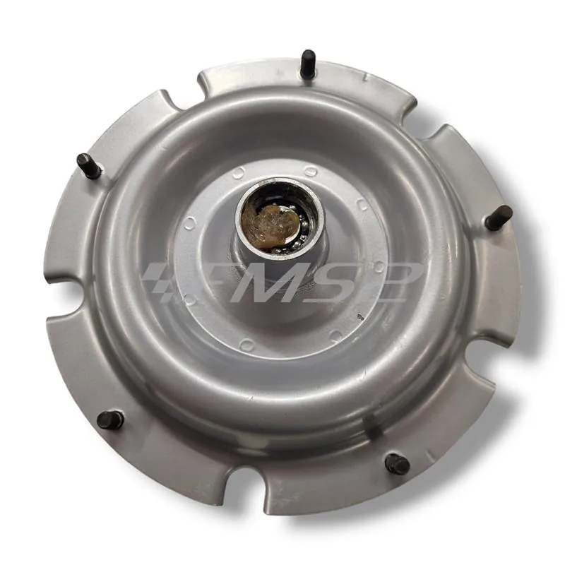 Tamburo freno ruota anteriore completo di cuscinetto e astuccio a rulli originale per Piaggio Ape 50 prodotti dal 1980 fino al 2017, ricambio 2682270001