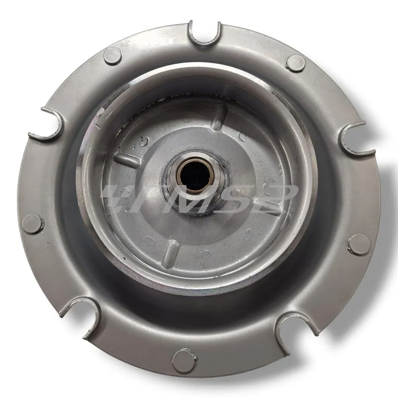 Tamburo freno ruota anteriore completo di cuscinetto e astuccio a rulli originale per Piaggio Ape 50 prodotti dal 1980 fino al 2017, ricambio 2682270001