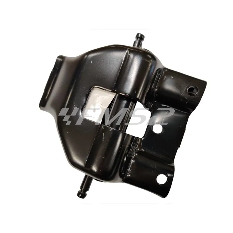 Supporto piastra attacco cavalletto centrale originale nella configurazione nuda per scooter con motore Piaggio aria e liquido a 2 tempi, ricambio 272929