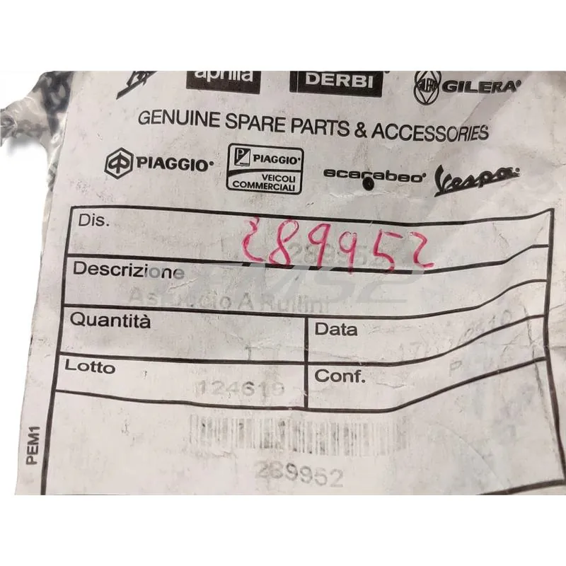 289952 Astuccio a rullini (Piaggio Gilera)