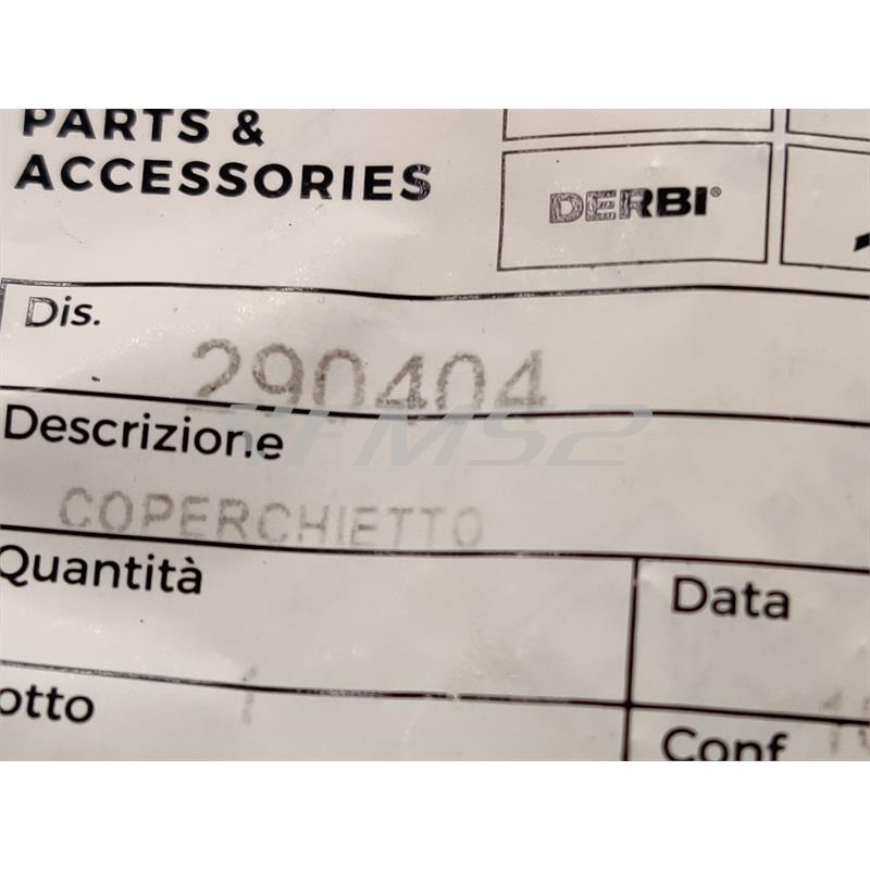 Coperchietto, ricambio 290404
