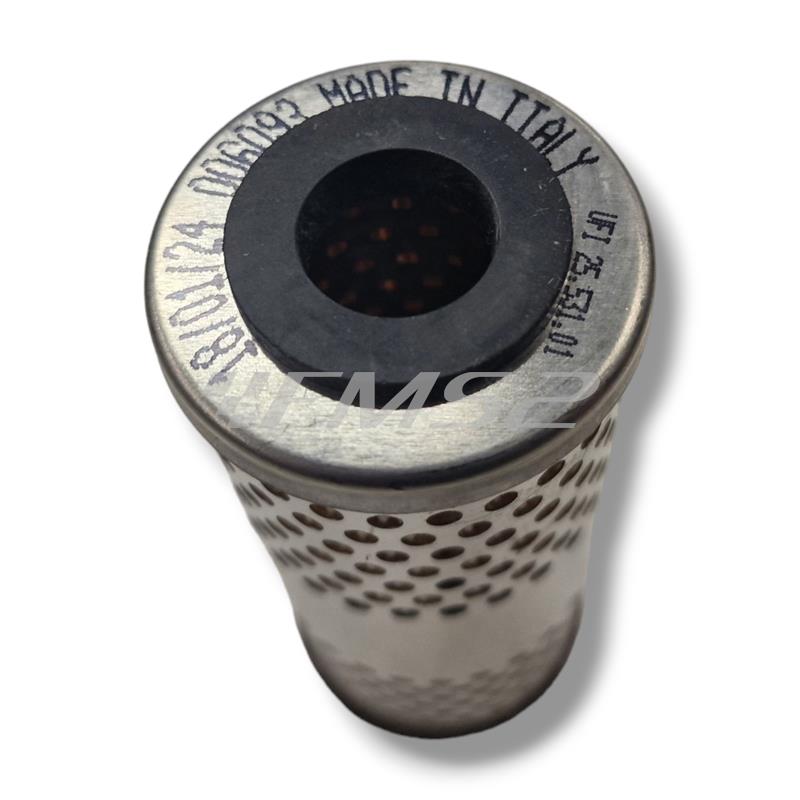 Filtro olio originale Moto Guzzi per modelli 350, 500, 650, 750 e 850 cc prodotti dal 1990 in poi , ricambio 2A000633