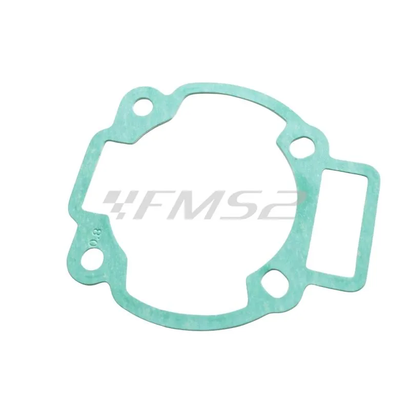 Guarnizione base cilindro con spessore 0,8 mm per motori maxi scooter Piaggio, Gilera, Aprilia, Derbi, ricambio 487777