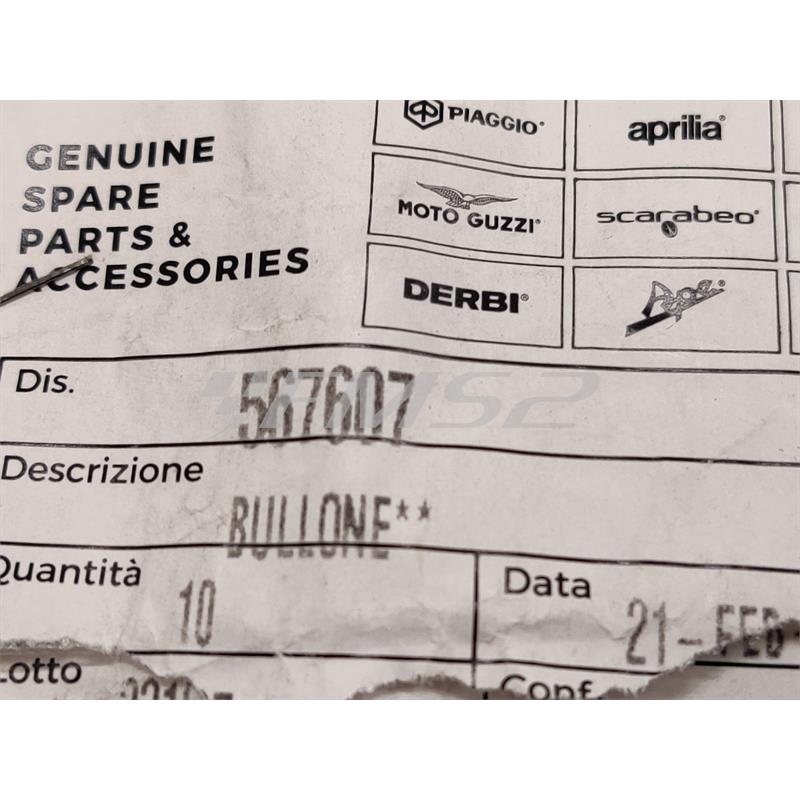 Bullone, ricambio 567607