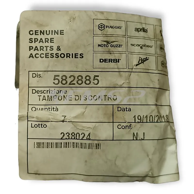 Tampone di scontro,cavalletti per si ricambio 582885