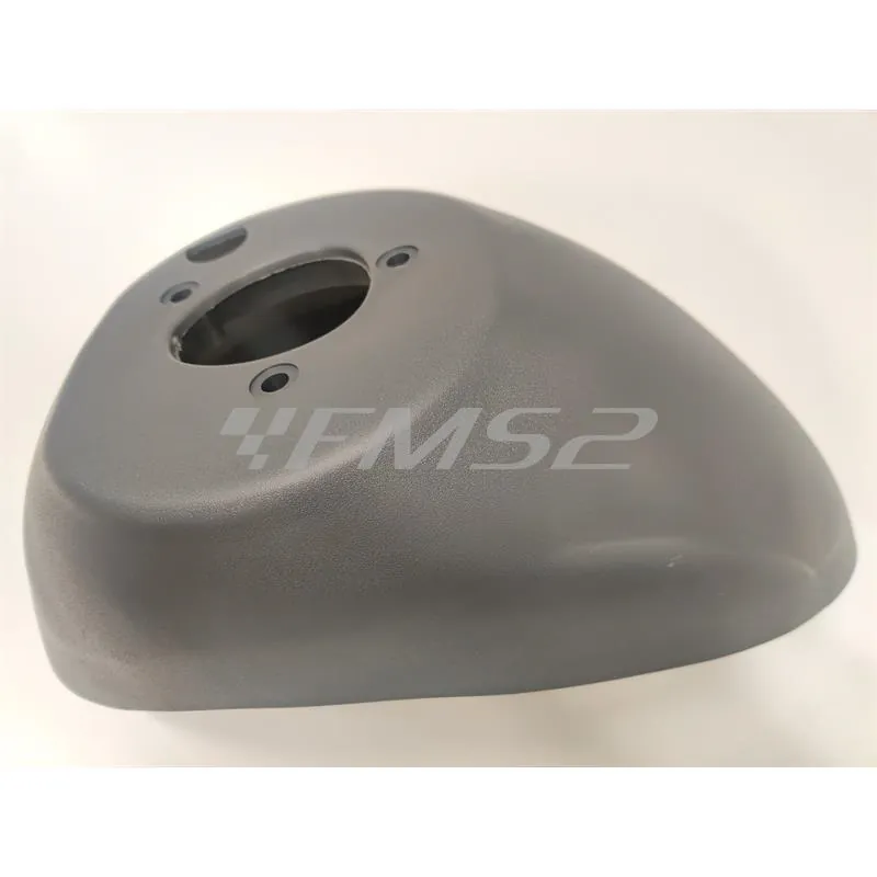 Parafango anteriore in plastica grezza non verniciabile di colore grigio scuro per scooter Piaggio Zip SP 50 prodotti dal 2006 in poi e adattabile anche sul modello dal 2000 al 2004, ricambio 59734900G7