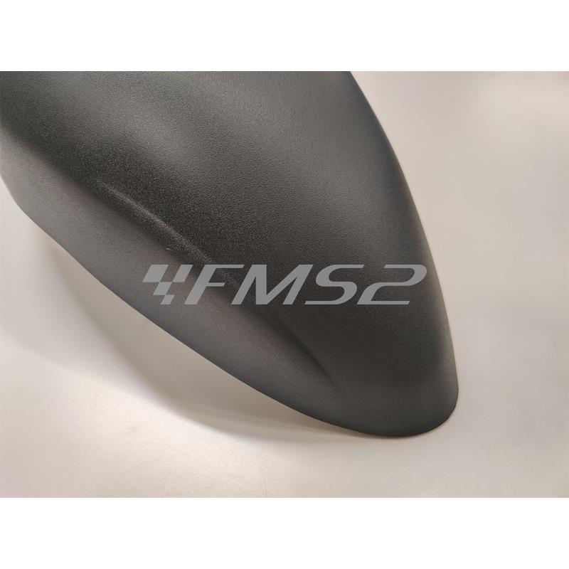 Parafango anteriore in plastica grezza non verniciabile di colore grigio scuro per scooter Piaggio Zip SP 50 prodotti dal 2006 in poi e adattabile anche sul modello dal 2000 al 2004, ricambio 59734900G7