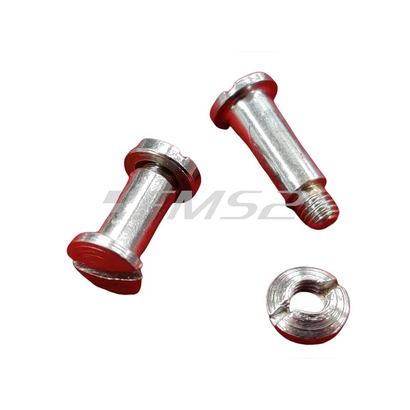 Coppia viti per leve v98-125vt1-v15t-v3 (Piaggio Gilera), ricambio 610326M