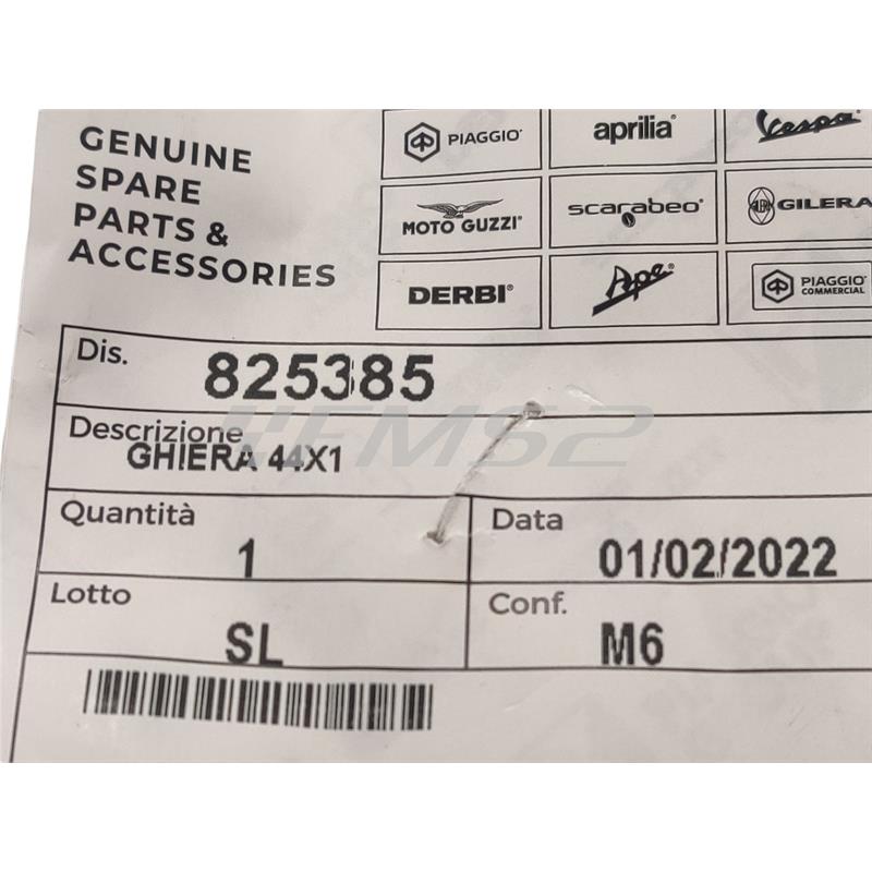 Ghiera 44x1, ricambio 825385