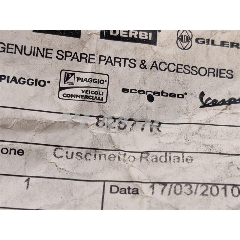 Cuscinetto radiale (Piaggio Gilera), ricambio 82577R