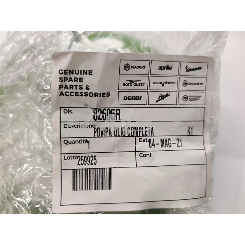 82605R Pompa olio completa (Piaggio Gilera)