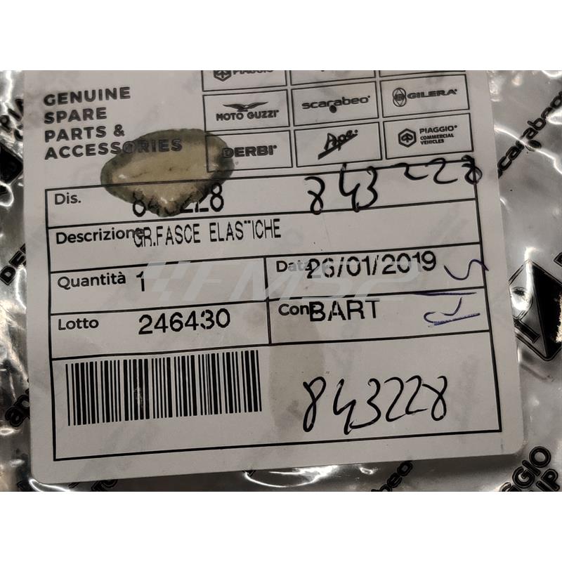 Gr.fasce elastiche, ricambio 843228