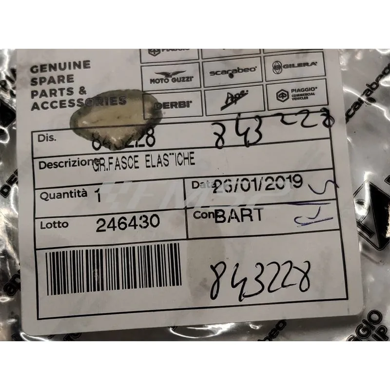 843228 Gr.fasce elastiche