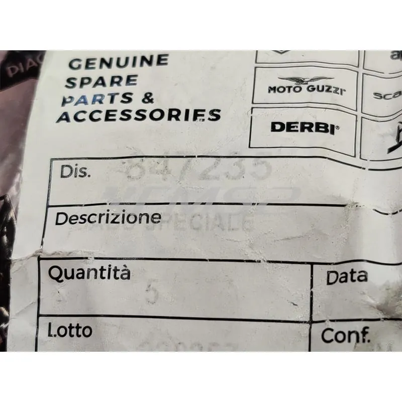 Dado speciale OEM piaggio, ricambio 847235