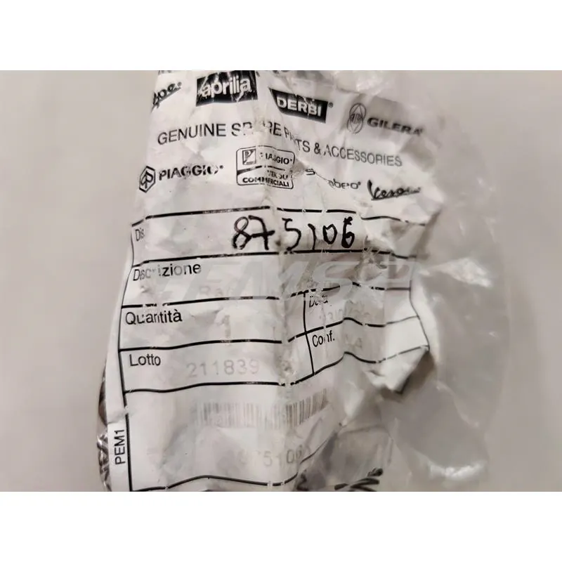 875106 Raccordo uscita acqua completo per maxi scooter con motore Piaggio