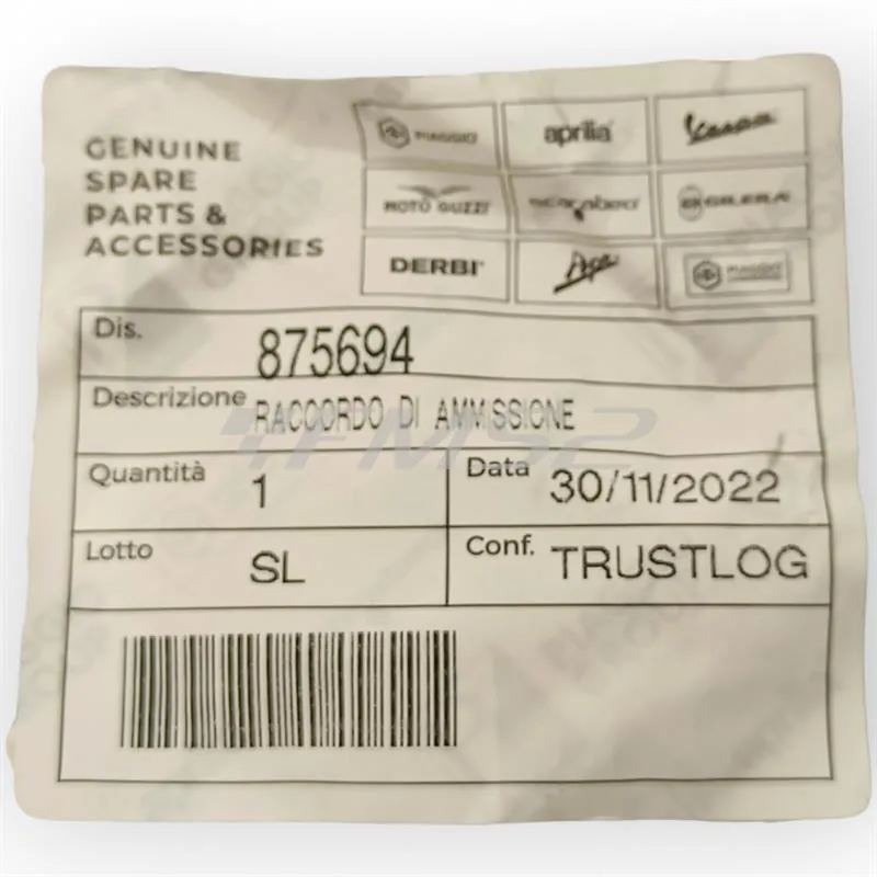 Raccordo di ammissione, ricambio 875694