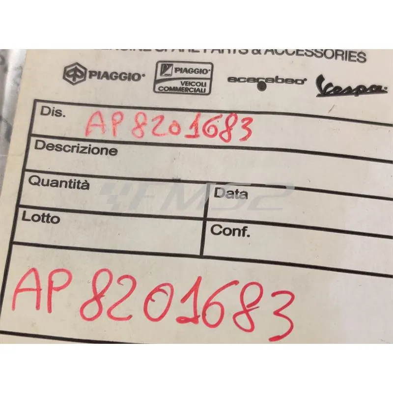 AP8201683 Filtro aria (Piaggio Gilera)