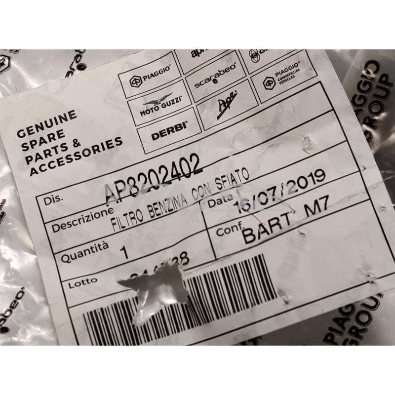 Filtro benzina con sfiato, ricambio AP8202402
