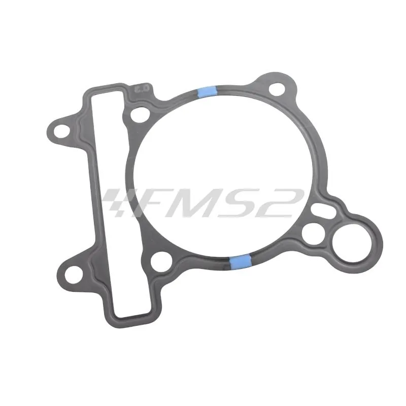 Guarnizione 0,3 mm basamento carter e cilindro maxi scooter Piaggio 350 cc 4 tempi, ricambio B018887
