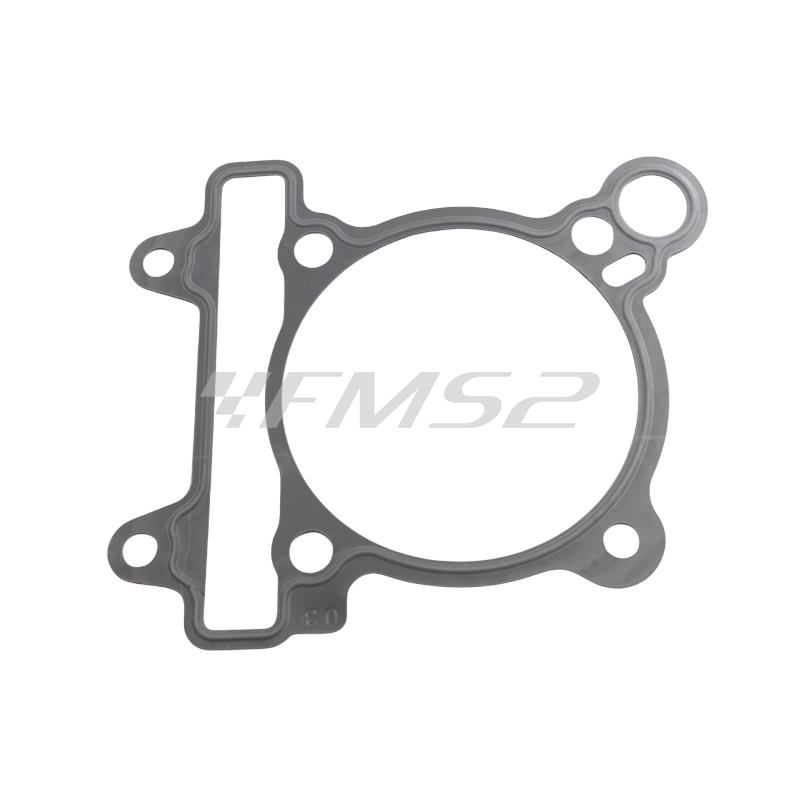 Guarnizione 0,3 mm basamento carter e cilindro maxi scooter Piaggio 350 cc 4 tempi, ricambio B018887